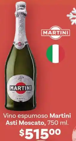 Soriana Híper Martini asti moscato vino espumoso oferta