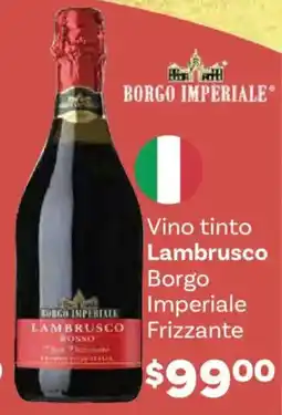 Soriana Híper Lambrusco borgo vino tinto imperiale frizzante oferta