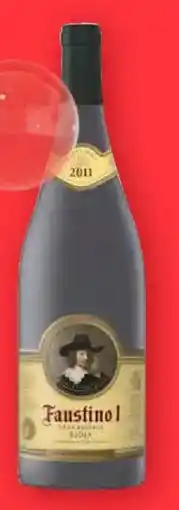 Soriana Híper Faustino I vino tinto gran reserva 2011 oferta