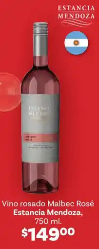 Soriana Híper Estancia mendoza vino rosado malbec rosé oferta