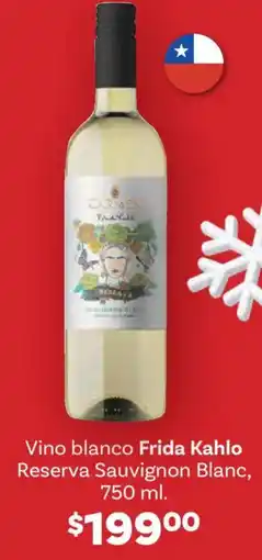 Soriana Híper Frida kahlo vino blanco reserva sauvignon blanc oferta