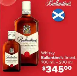 Soriana Híper Ballantine's finest whisky oferta