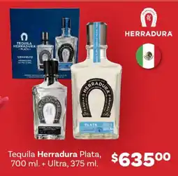 Soriana Híper Herradura tequila plata oferta