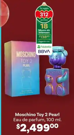 Soriana Híper Moschino toy 2 pearl eau de parfum oferta