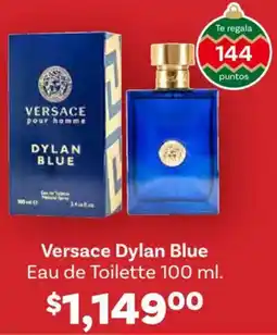 Soriana Híper Dylan blue versace eau de toilette oferta