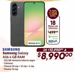 Soriana Híper Samsung galaxy A56 oferta