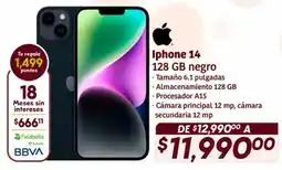 Soriana Híper Iphone 14 oferta