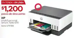 Costco Hp multifuncional smart tank 670 oferta