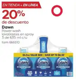 Costco Dawn power wash lavatrastes en spray oferta