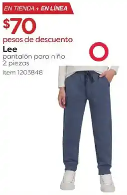 Costco Lee pantalón para niño oferta