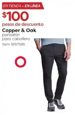 Costco Copper & oak pantalón para caballero oferta
