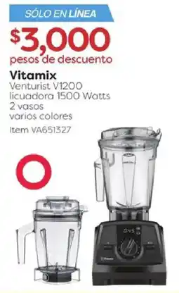 Costco Vitamix venturist V1200 licuadora oferta