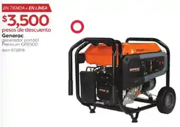 Costco Generac generador portátil premium oferta
