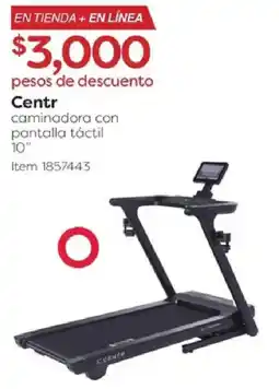 Costco Centr caminadora con pantalla táctil oferta