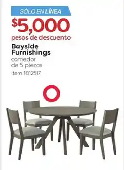 Costco Bayside furnishings comedor oferta
