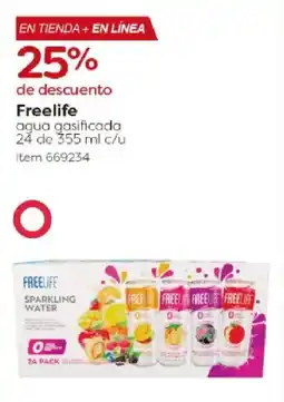 Costco Freelife agua gasificada oferta