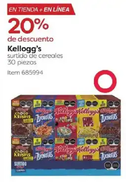 Costco Kellogg's surtido de cereales oferta