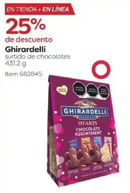 Costco Ghirardelli surtido de chocolates oferta