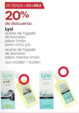 Costco Lýsi aceite de hígado de bacalao sabor limón para niños y/o oferta