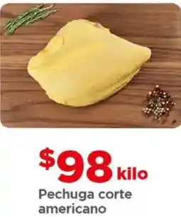 Bodega Aurrerá Pechuga corte americano oferta