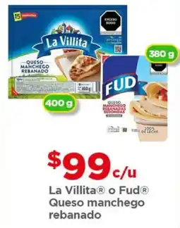 Bodega Aurrerá La villita o fud queso manchego rebanado oferta