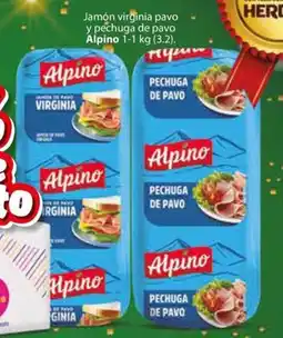 Zorro Alpino jamón virginia pavo y pechuga de pavo oferta