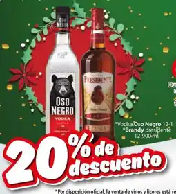 Zorro Oso negro vodka oferta