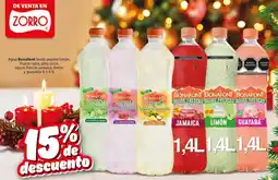 Zorro Bonafont agua levité pepino limón oferta