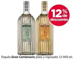 Zorro Gran centenario tequila plata y reposado oferta