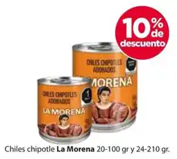 Zorro La morena chiles chipotle oferta