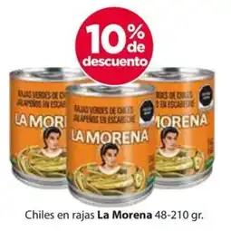 Zorro La morena chiles en rajas oferta