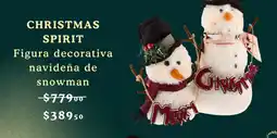 Liverpool Figura decorativa navideña de snowman oferta