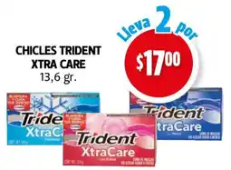 Farmacias Guadalajara Chicles trident xtra care oferta