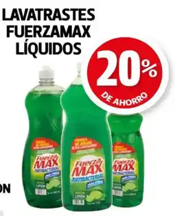 Farmacias Guadalajara Fuerzamax lavatrastes líquidos oferta