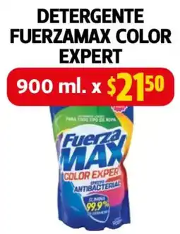 Farmacias Guadalajara Fuerzamax detergente color expert oferta