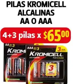 Farmacias Guadalajara kromicell pilas alcalinas AA o AAA oferta