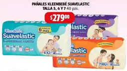 Farmacias Guadalajara Kleenbebé pañales suavelastic oferta