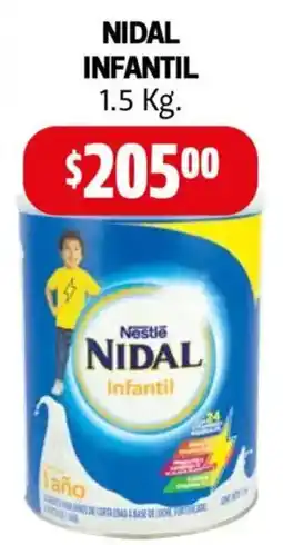 Farmacias Guadalajara Nestlé nidal infantil oferta