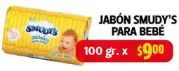 Farmacias Guadalajara Smudy's jabón para bebé oferta