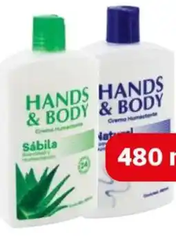 Farmacias Guadalajara Hands & body cremas oferta