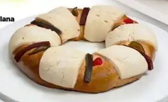 Rosca de reyes medlana