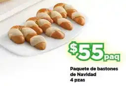 Bodega Aurrerá Paquete de bastones de navidad oferta