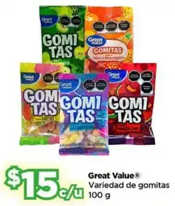 Bodega Aurrerá Great value variedad de gomitas oferta