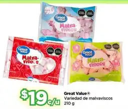 Bodega Aurrerá Great value variedad de malvaviscos oferta