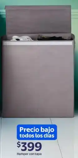 Walmart Hamper con tapa oferta