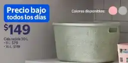 Walmart Caja tejida oferta