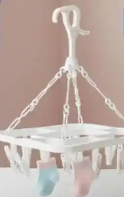 Walmart Tendedero con 10 pinzas oferta