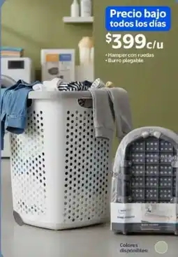 Walmart Hamper con ruedas o Burro plegable oferta