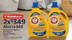 Walmart Oxi Clean detergente liquido oferta
