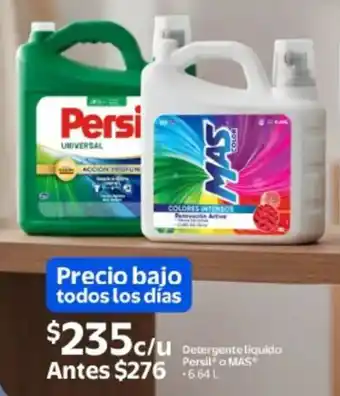 Persil o MAS detergente liquido